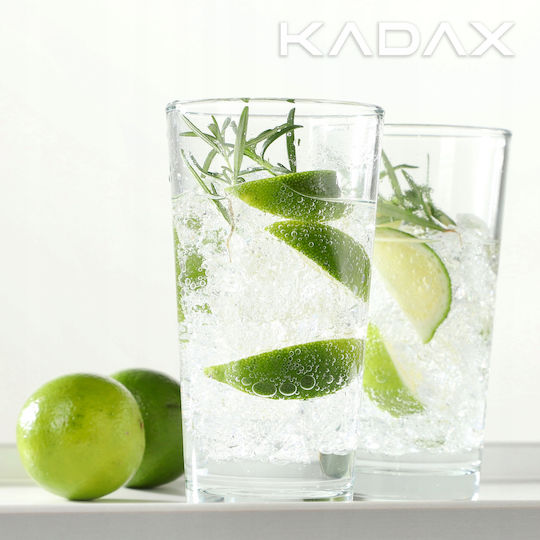 Kadax Glas Wasser aus Glas 340ml
