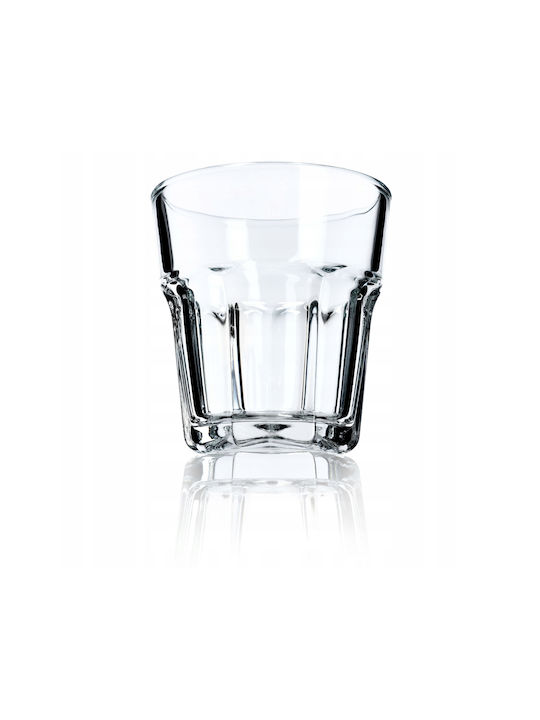 Kadax Set Gläser Kaffee/Freddo / Wasser aus Glas 230ml 4Stück
