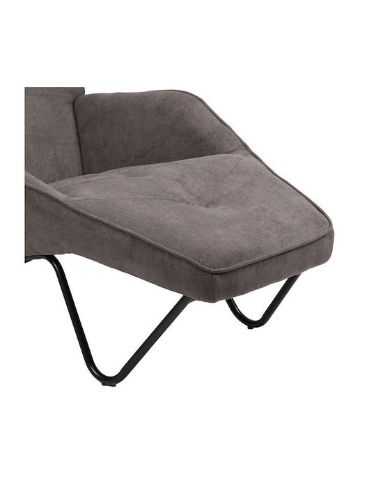 Totely Armchair Gray 74.5x122x90cm