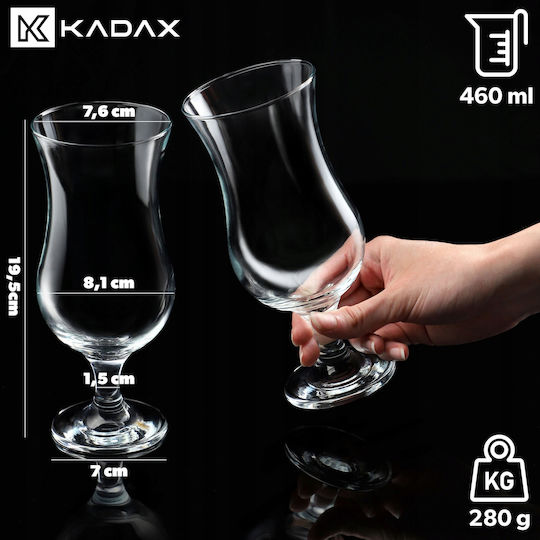Kadax Kadax Bier / Cocktail Kelch Gläser 460ml 6 Stück