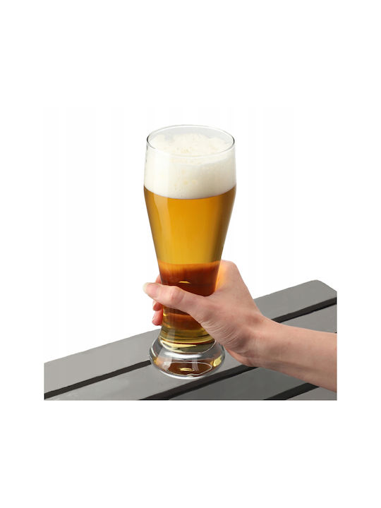 Kadax Set of Glasses Beer, μπίρας / Water made of Glass 665ml 4pcs