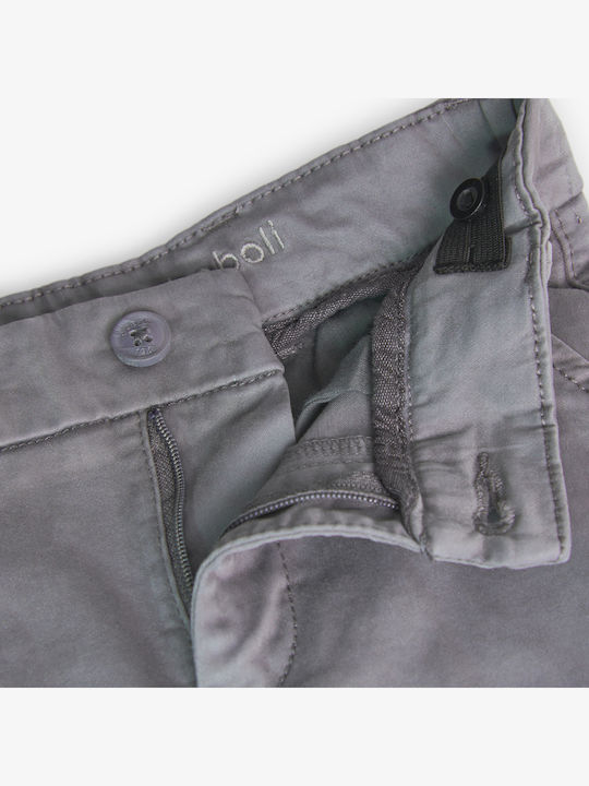 Kinder Leggings Lang Gray