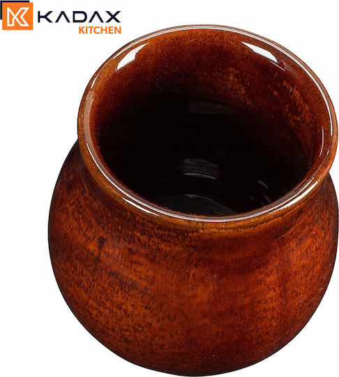 Kadax Термоефект Керамична Чаша Кафява 250 ml 4 бр.
