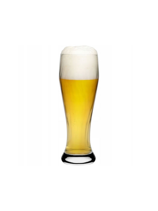 Kadax Set Gläser Bier, μπίρας / Wasser aus Glas 665ml 6Stück