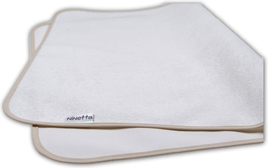 Ninetta Bebe Waterproof Changing Pad White 45x60cm.