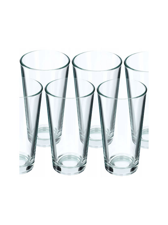 Kadax Set de pahare pentru apa din Sticlă 340ml 8buc