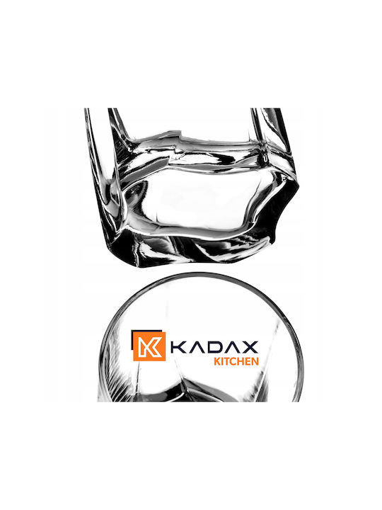 Kadax Σετ Ποτήρια Νερού / Κοκτέιλ/Ποτού από Γυαλί 380ml 12τμχ