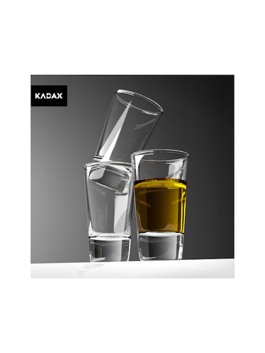 Kadax Σφηνοπότηρα από Γυαλί 28ml 12τμχ