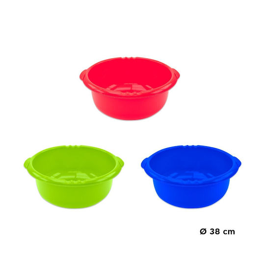 Schüssel Rund 38x38cm Kapazität 15Es (Verschiedene Farben)