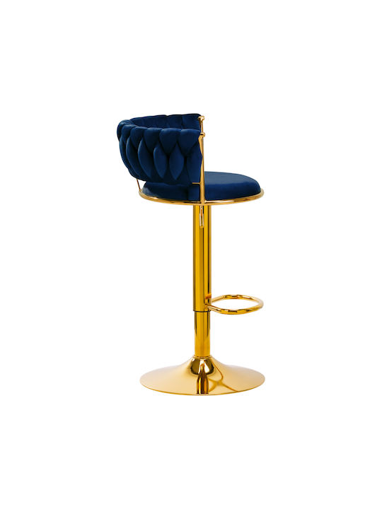 Stool Bar with Adjustable Height Navy