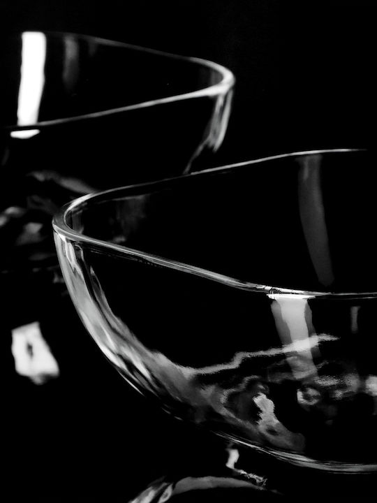 Kadax Salatschüssel Glas Transparent 2Stück