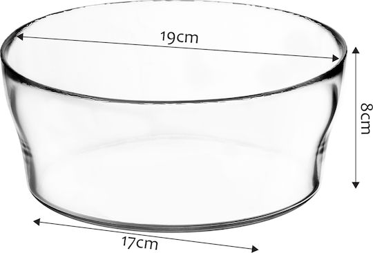 Kadax Salatschüssel Glas Transparent 1Stück