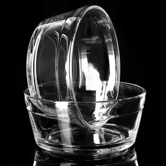 Kadax Salatschüssel Glas Transparent 14x14cm 1Stück