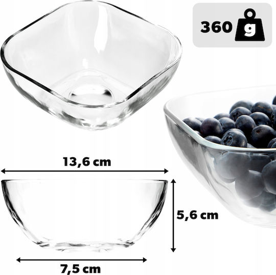 Kadax 31647 Glass Salad Bowl Kadax 31647 Glass Salad Bowl
