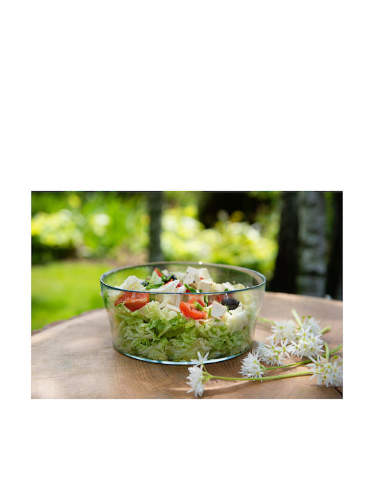 Kadax Glass Salad Bowl Transparent