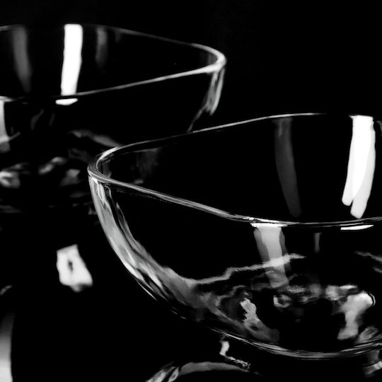 Kadax Salatschüssel Glas Transparent 16x16cm 1Stück