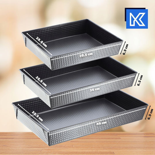 Kadax Backform Für Torte Rund 3 Stück
