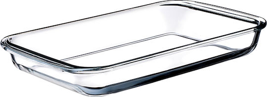 Kadax Ορθογώνιο Πυρίμαχο Σκεύος Γυάλινο 39x23cm