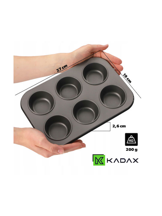 Kadax Formă de Patiserie pentru Cupcakes/Muffins 1buc