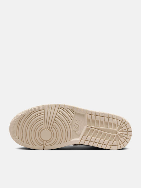 Air  1 Mid Дамски Ботуши Бял