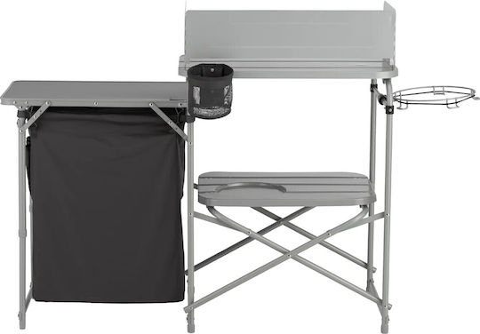 Coleman Collapsible Camping Cupboard 141x98.5x60cm Gray