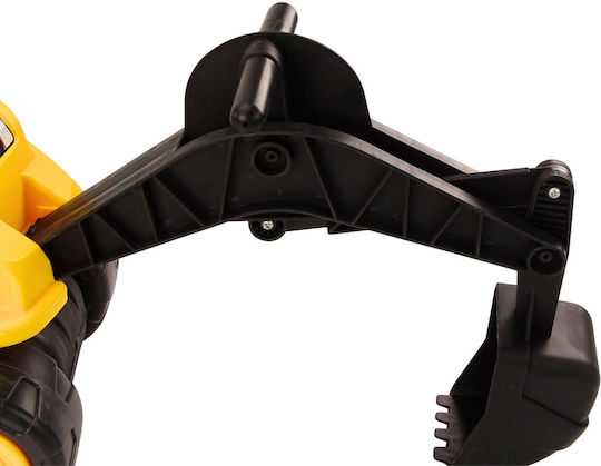 Large Yellow Excavator Moving Bucket 360° Rotation Construction Ride-on