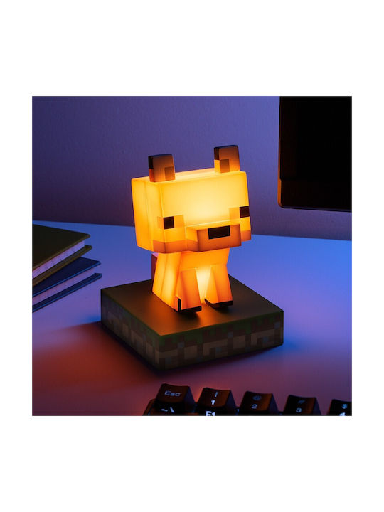 Paladone Детско Декоративно Осветление Fox Icon Light Оранжев