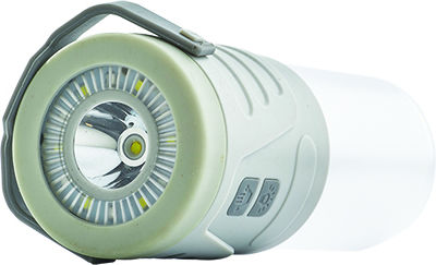 Eurolamp Rechargeable Led Lantern for Camping Waterproof with Flashlight 300lm 3W Gray