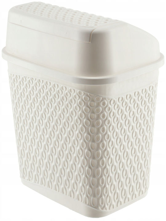 Kadax Plastic Perie de toaletă 6.2lt Alb