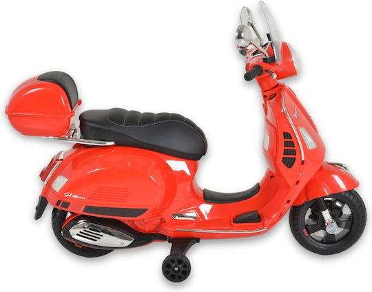 Παιδική Vespa Ηλεκτροκίνητη 12 Volt Κόκκινη για 3+ ετών