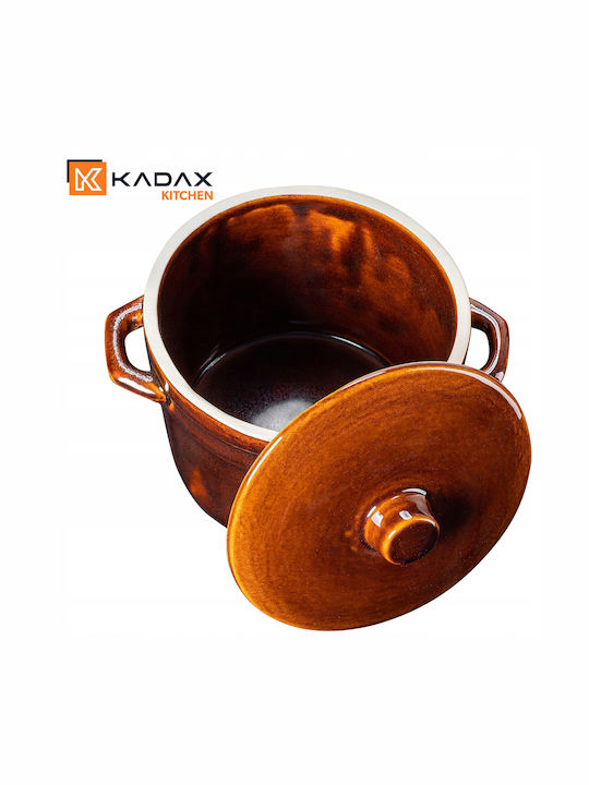 Kadax Γάστρα Στρογγυλή Κεραμική 6lt