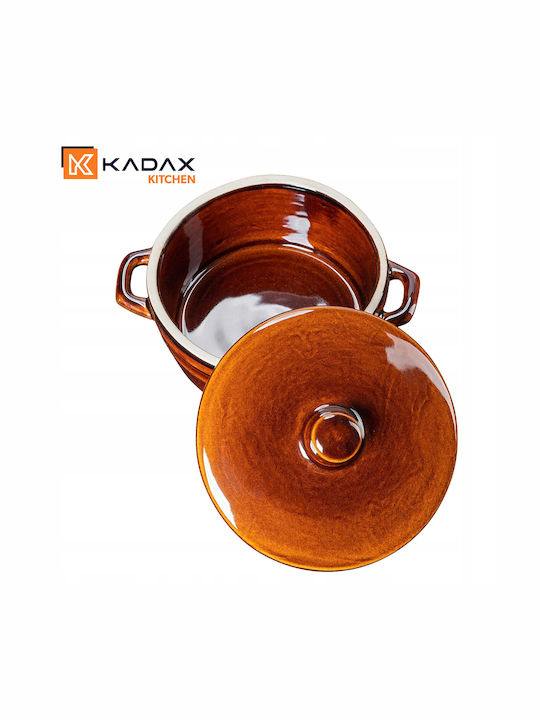 Kadax Oală Rotundă Ceramică 1lt 1buc