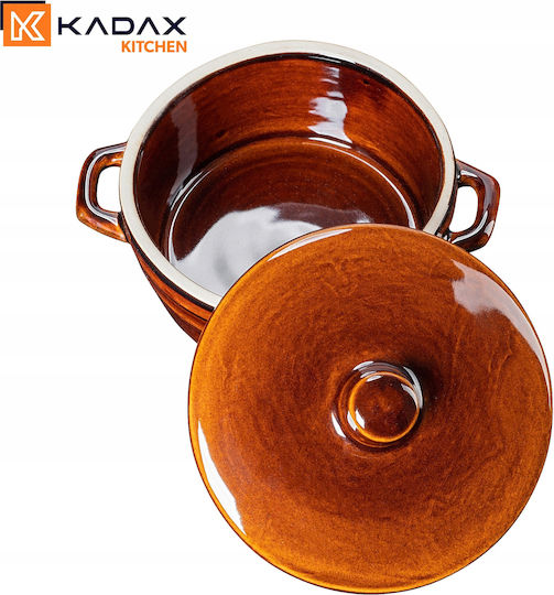 Kadax Dutch Oven Round Ceramic 1lt 1pcs