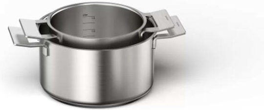 Bosch Cookware Set Made of Stainless Steel Silver with Non-Stick Coating 4 Pieces