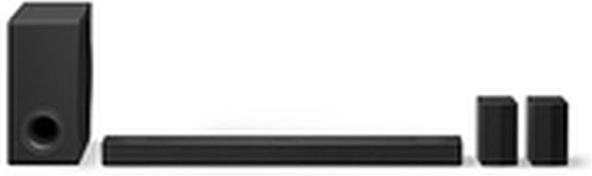 LG Soundbar 5.1.3 Bluetooth, HDMI και Wi-Fi 580W με Ασύρματο Subwoofer και Τηλεχειριστήριο Μαύρο S80TR.DEUSLLK