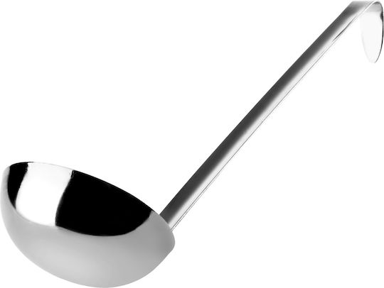 Kadax Lingură Adâncă De Supă Metalică Argintie