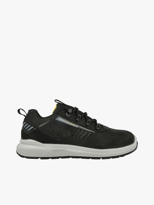 Jeep Footwear Παπούτσι Ασφαλείας Μαύρο S3