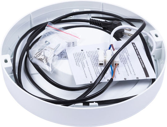 LED таванна лампа Blaupunkt 18W 6-в-1 IP44 превключвател на цвета на светлината