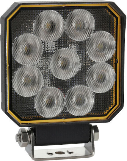 Lampa Squareς Waterproof Headlights Car LED 10 - 30V 15W 1pcs