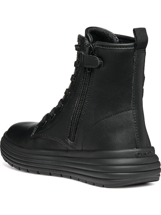 J Phaolae Kids Boots with Zipper Black
