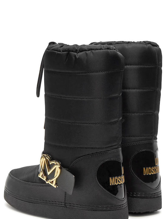 Moschino Damenstiefel Schwarz