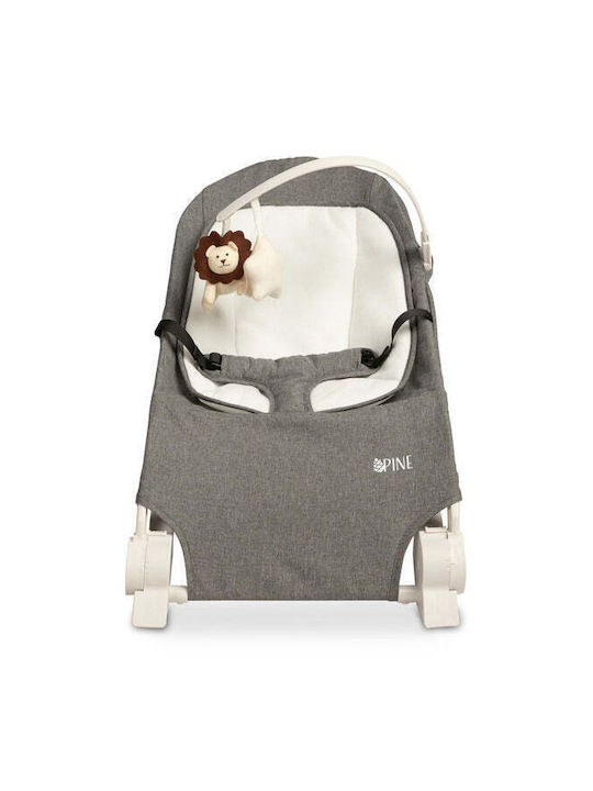 Caretero Manual Baby Relax Lounger Gray