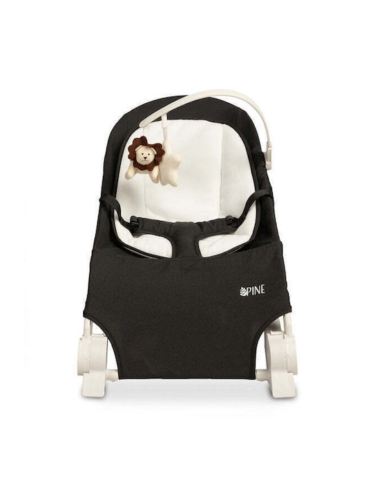 Caretero Manual Relax pentru Bebeluși Lounger Negru