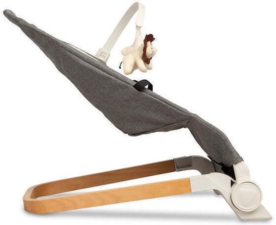 Caretero Χειροκίνητο Relax Μωρού Lounger Γκρι