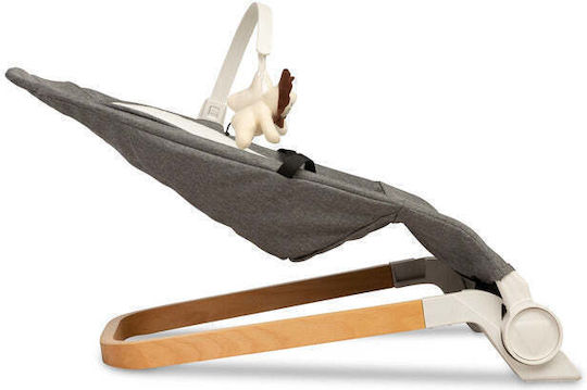 Caretero Χειροκίνητο Relax Μωρού Lounger Γκρι