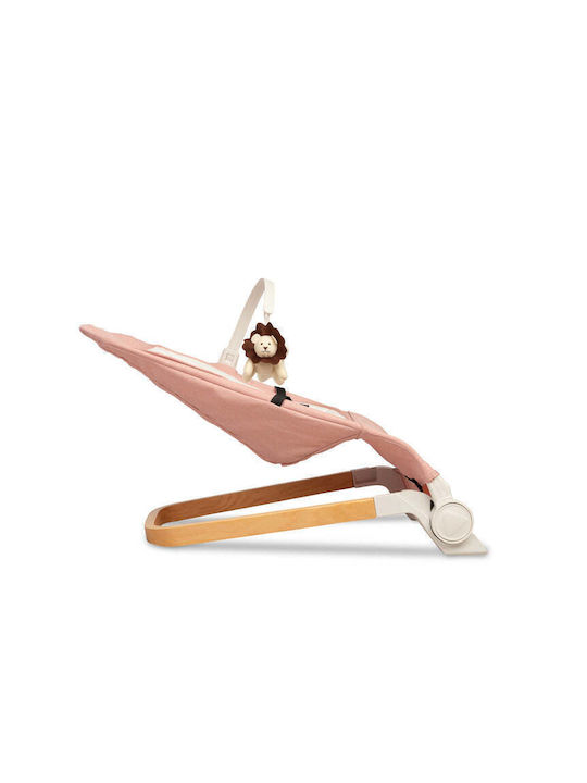 Caretero Χειροκίνητο Relax Μωρού Lounger Ροζ