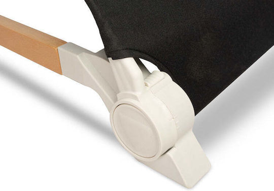 Caretero Manual Relax pentru Bebeluși Lounger Negru
