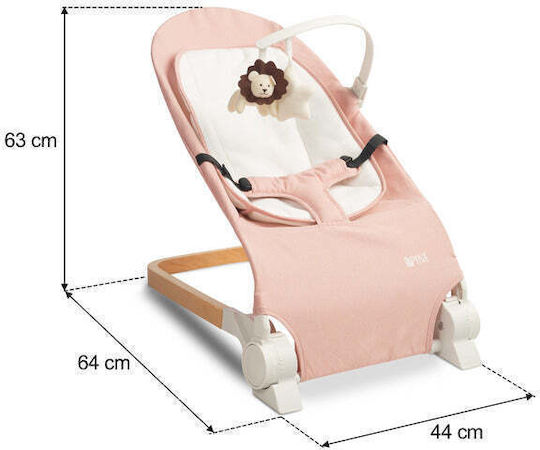 Caretero Handbuch Baby Relax Lounger Rosa