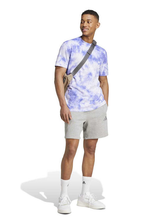 French Terry Ανδρική Βερμούδα Grey / Medium Grey Heather