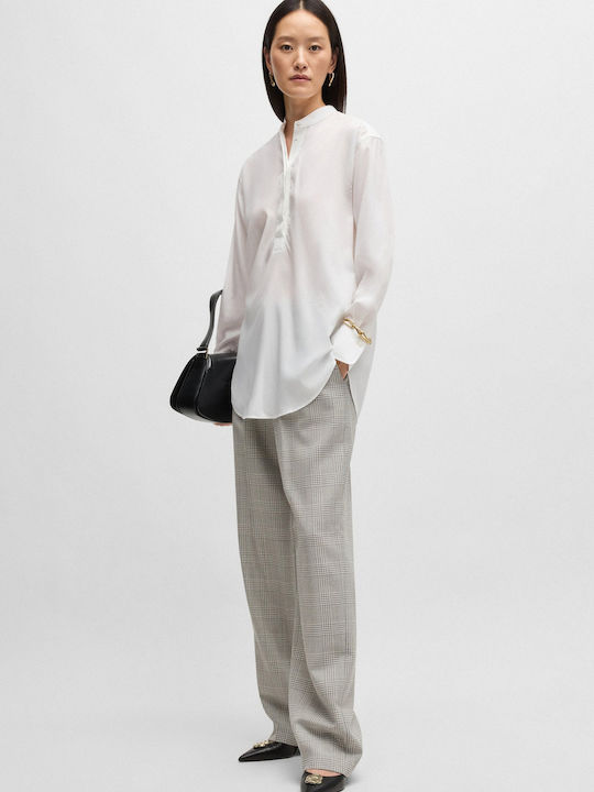 Brooke_wednesday Women's Long Sleeve Shirt White